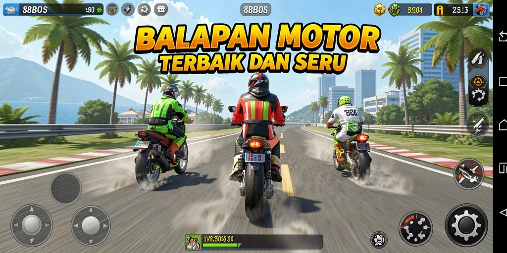 Tampilan menarik dan gameplay seru di 88BOS.