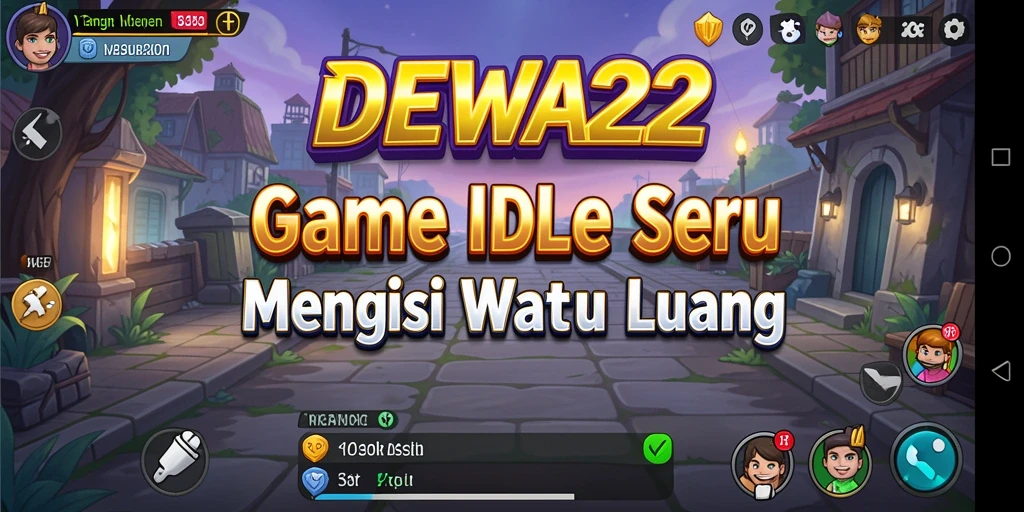 Ilustrasi gameplay DEWA22 yang menarik dan interaktif.