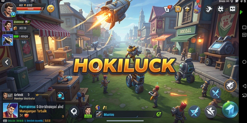 Tampilan gameplay HOKILUCK yang menarik dan berwarna.