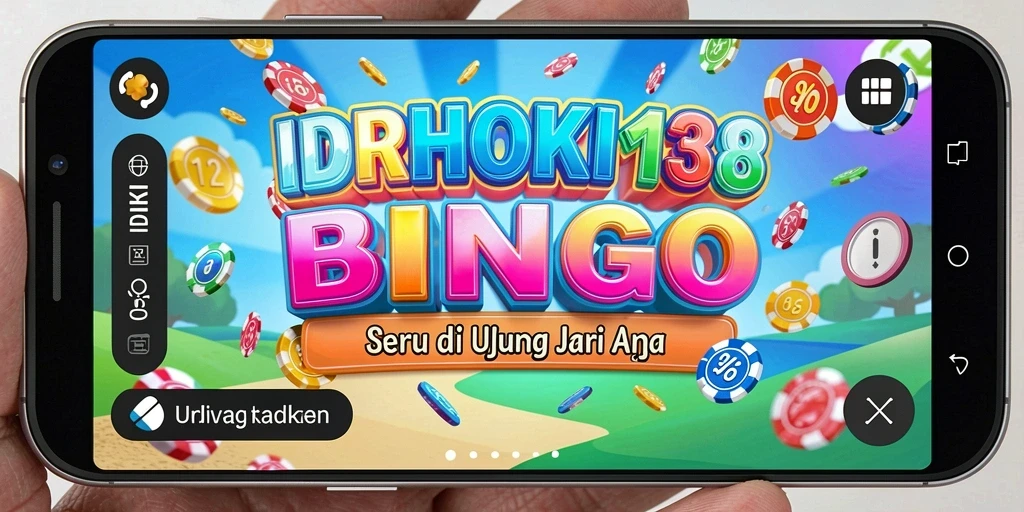 Tampilan gameplay IDRHOKI138 yang menarik dengan Bingo penuh warna.