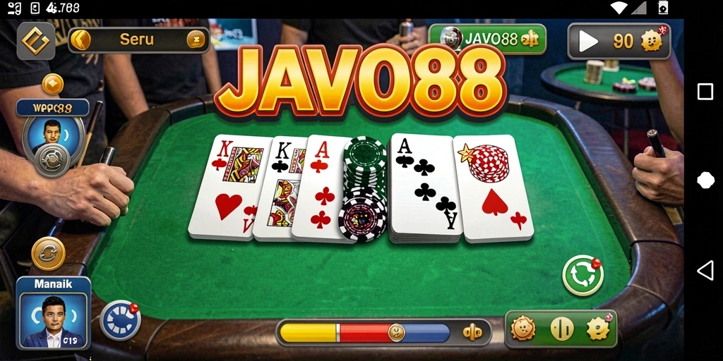 Gameplay menarik dari JAVO88 yang menampilkan keseruan permainan Domino.