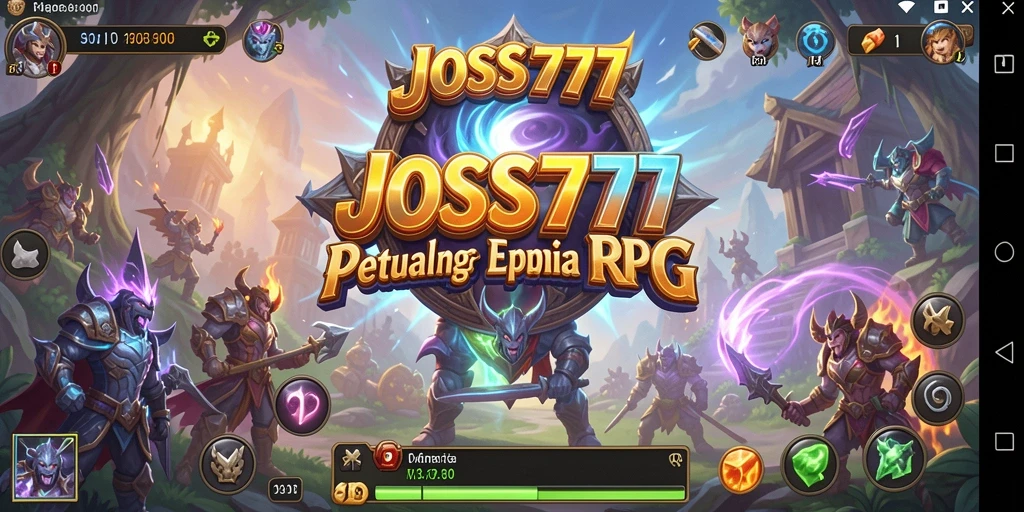 Screenshot gameplay JOSS777 menampilkan pertarungan seru dan karakter yang menarik.