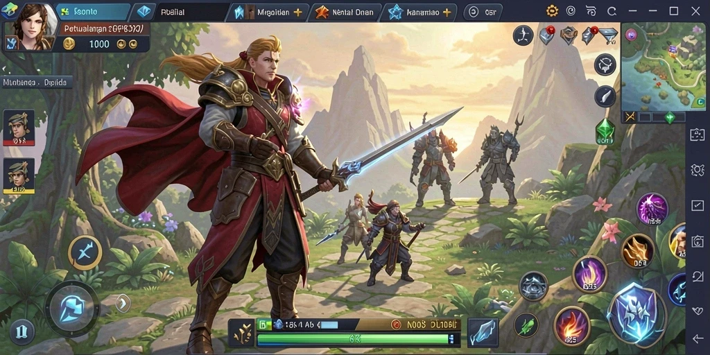 Gameplay seru dan mendebarkan di N06 MMORPG.