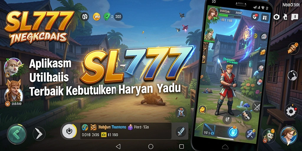 Tampilan utama SL777 yang intuitif dan mudah digunakan.